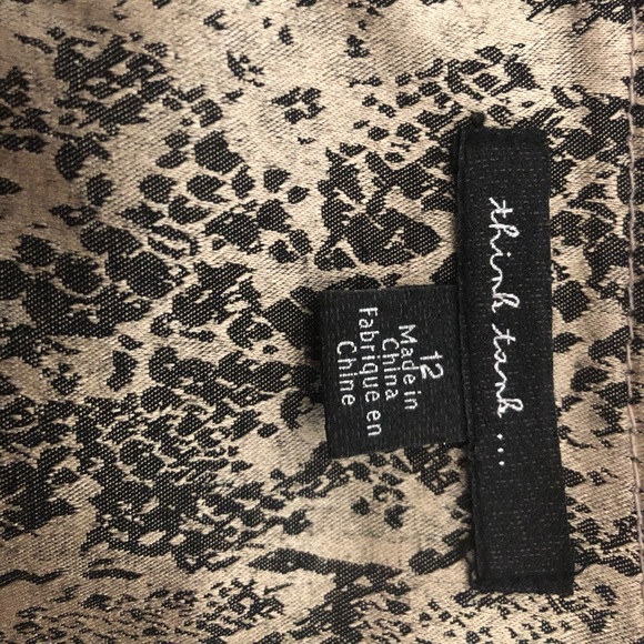 🔑💎🔑3 for$25 Think Tank snakeskin skirt - Picture 2 of 3